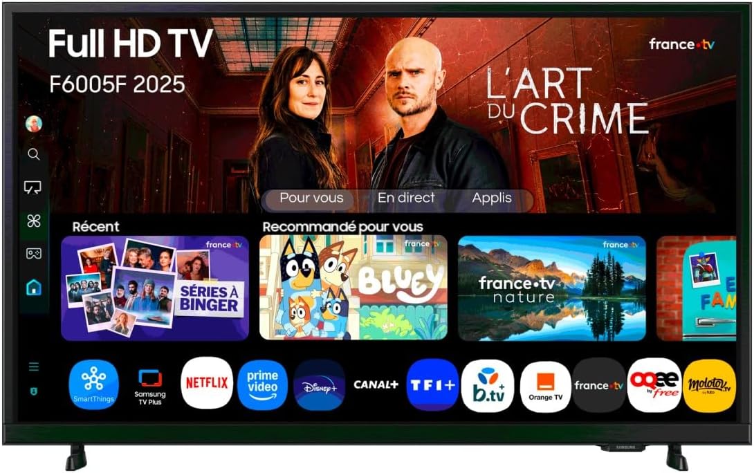 Samsung TU27F6005F — Test & Avis (Smart TV 27&Prime; Full HD 120Hz HDR10+) — vue principale du produit