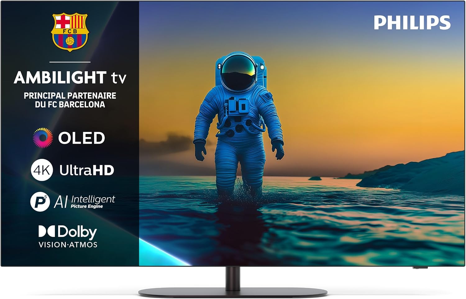 Philips Ambilight 48OLED810 — Test & Avis (OLED 4K 48 » Dolby Vision 120 Hz) — vue principale du produit