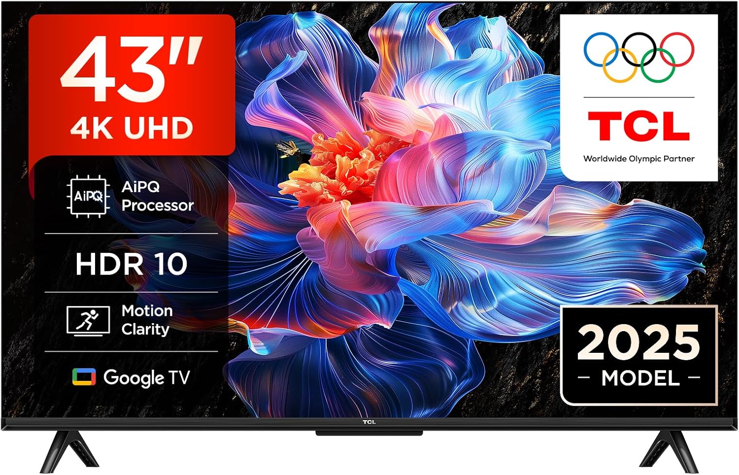 TCL 43V6C — vue principale du produit